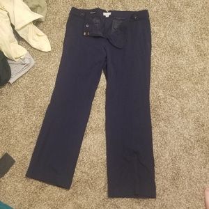 Navy Loft Dress Pants